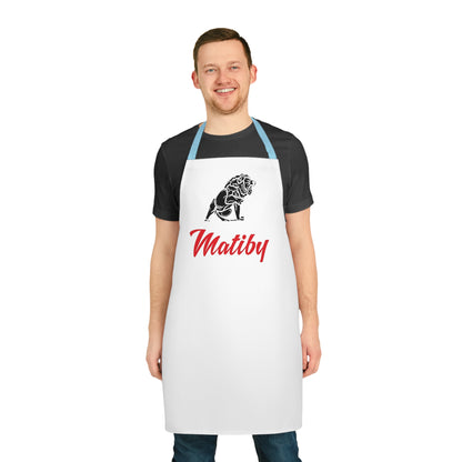 Matiby White Apron (AOP)