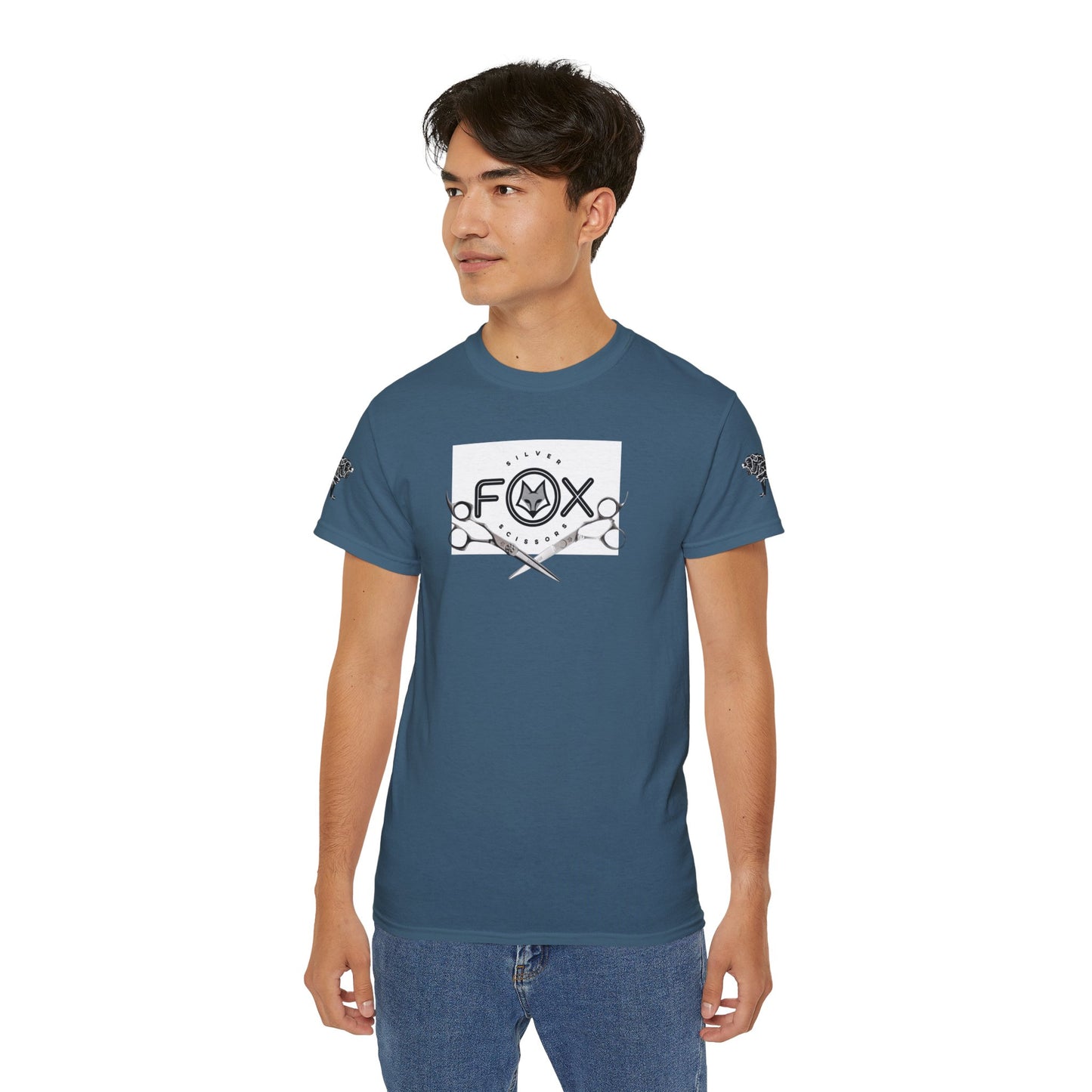 Matiby & Silver Fox Scissors Unisex Ultra Cotton Tee