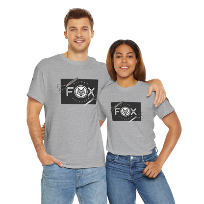 Silver Fox Scissors Unisex Heavy Cotton Tee