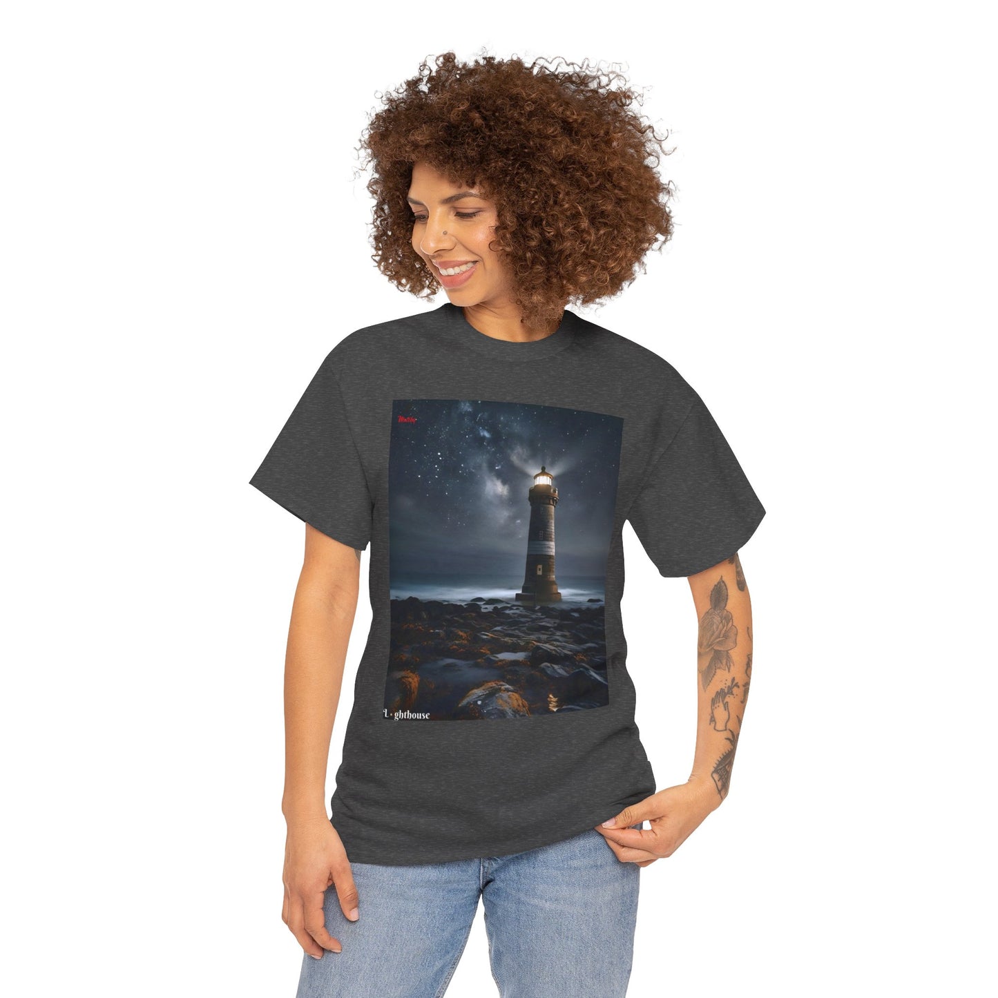 Lighthouse Unisex Heavy Cotton Tee