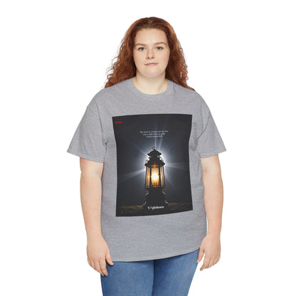 Lighthouse Psalm 119 Unisex Heavy Cotton Tee