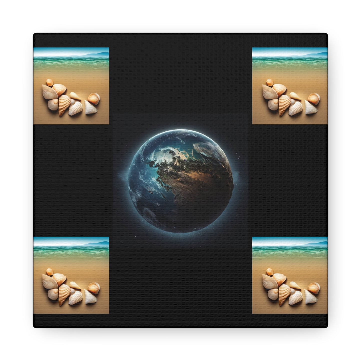 Matiby Worlds Black Canvas Gallery Wraps