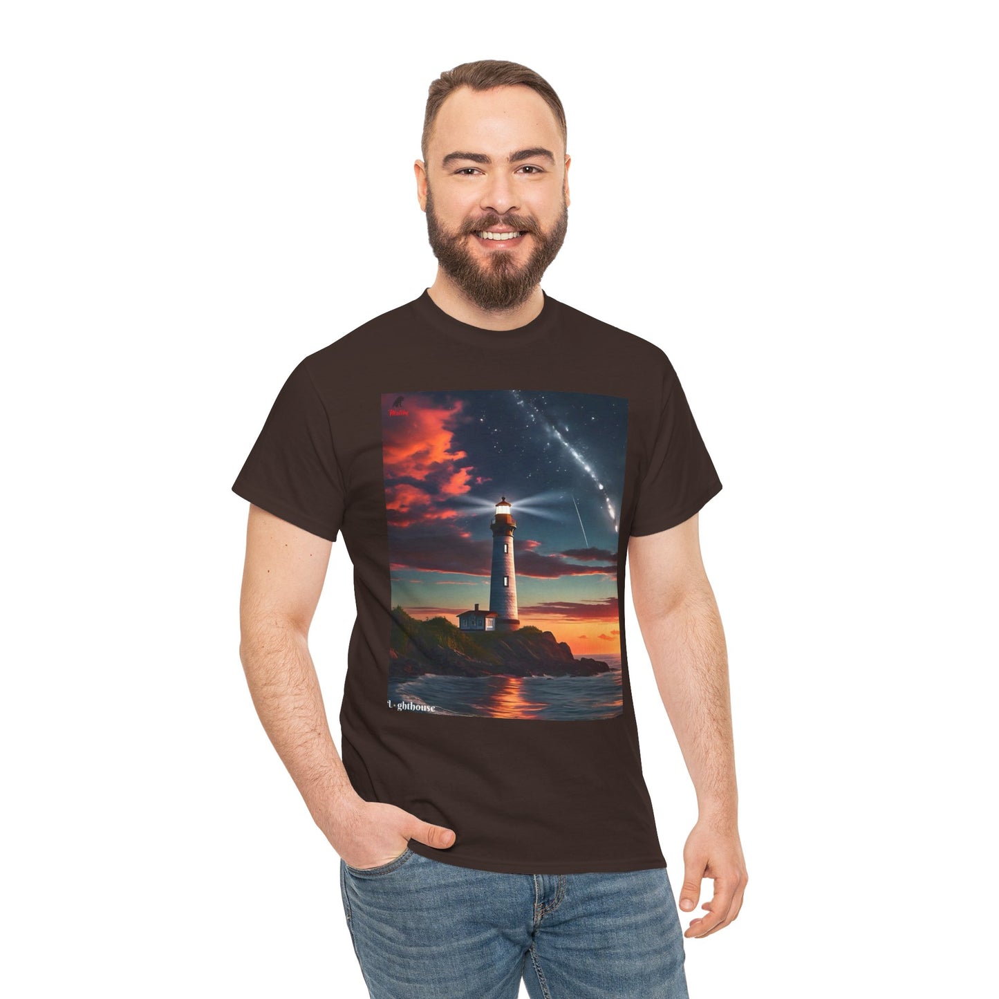 Lighthouse Unisex Heavy Cotton Tee