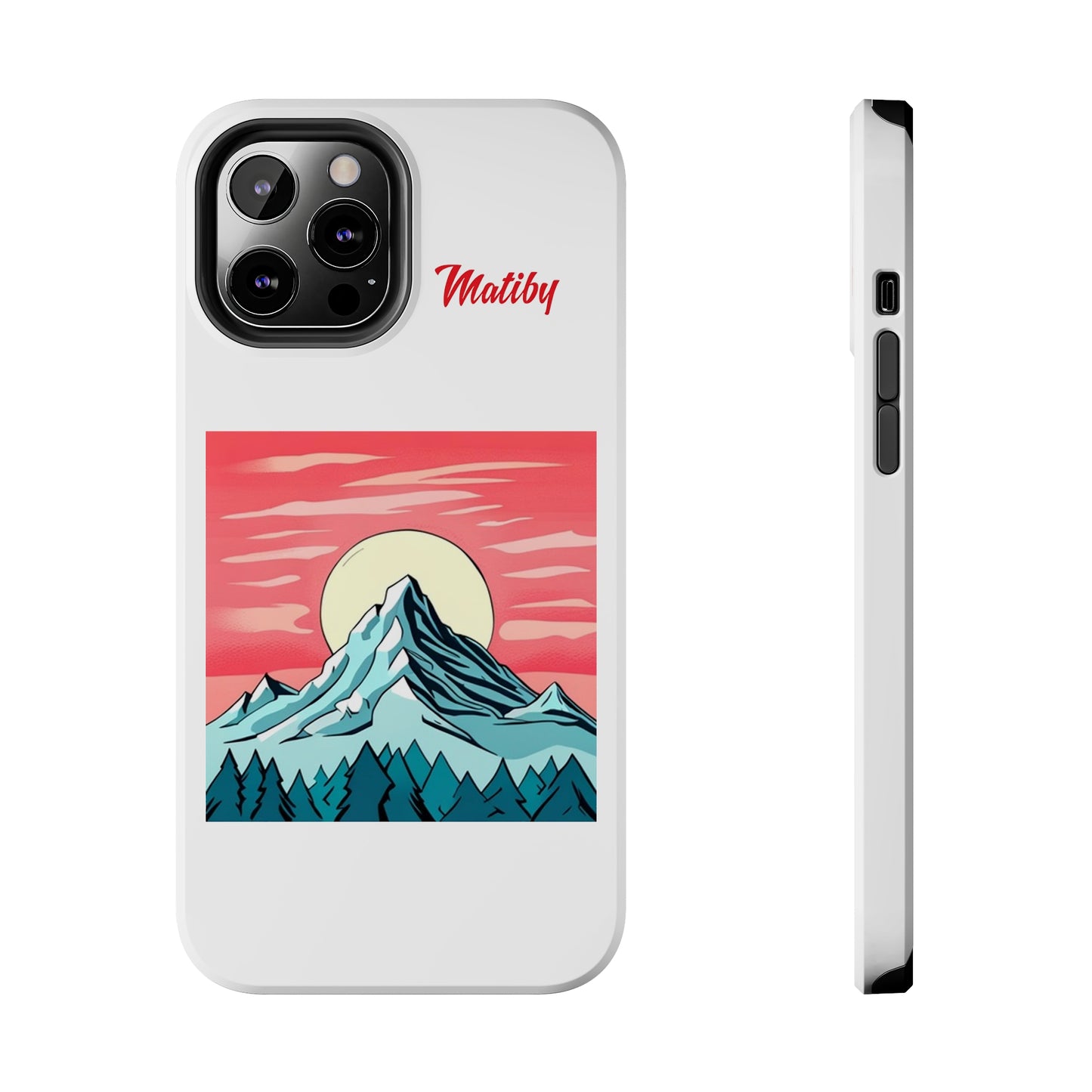 Sunset Mountain Tough Phone Cases