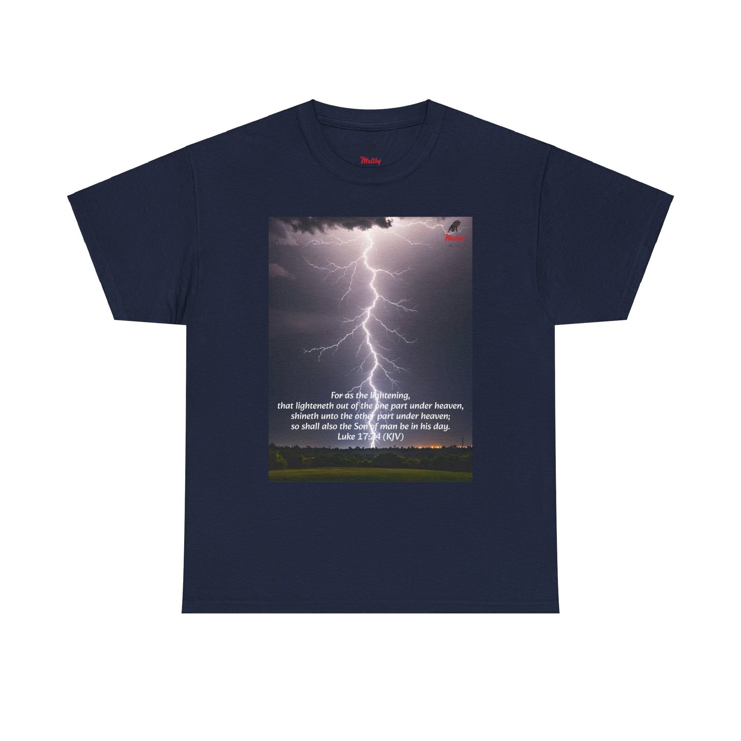 Lightning Style Son of man Unisex Heavy Cotton Tee