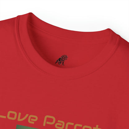 Matiby "I Love Parrots" Unisex Ultra Cotton Tee