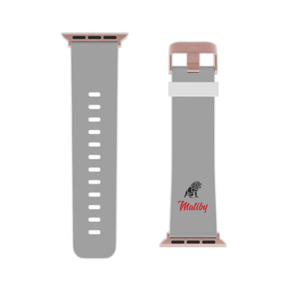 Matiby Light Grey Watch Band for Apple Watch