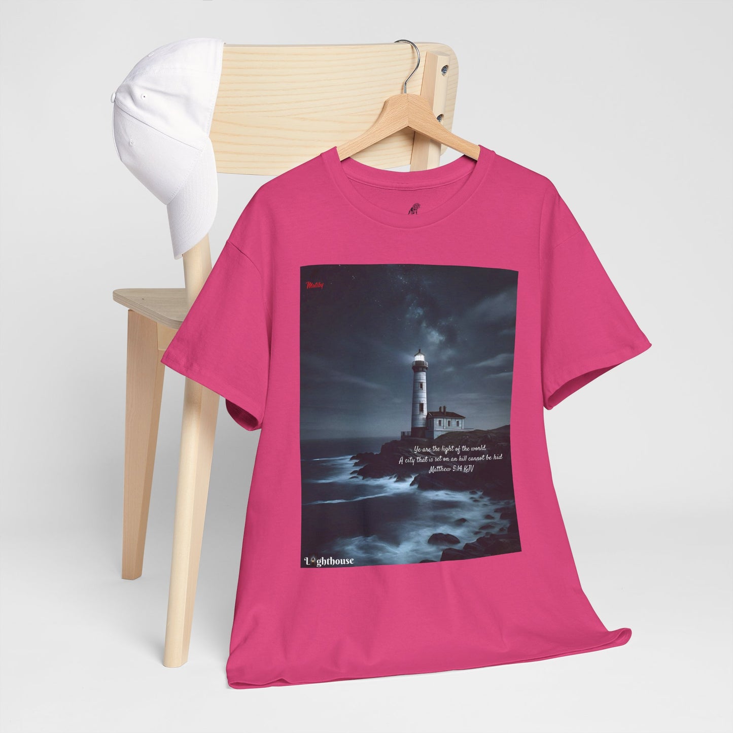 Lighthouse Unisex Heavy Cotton Tee