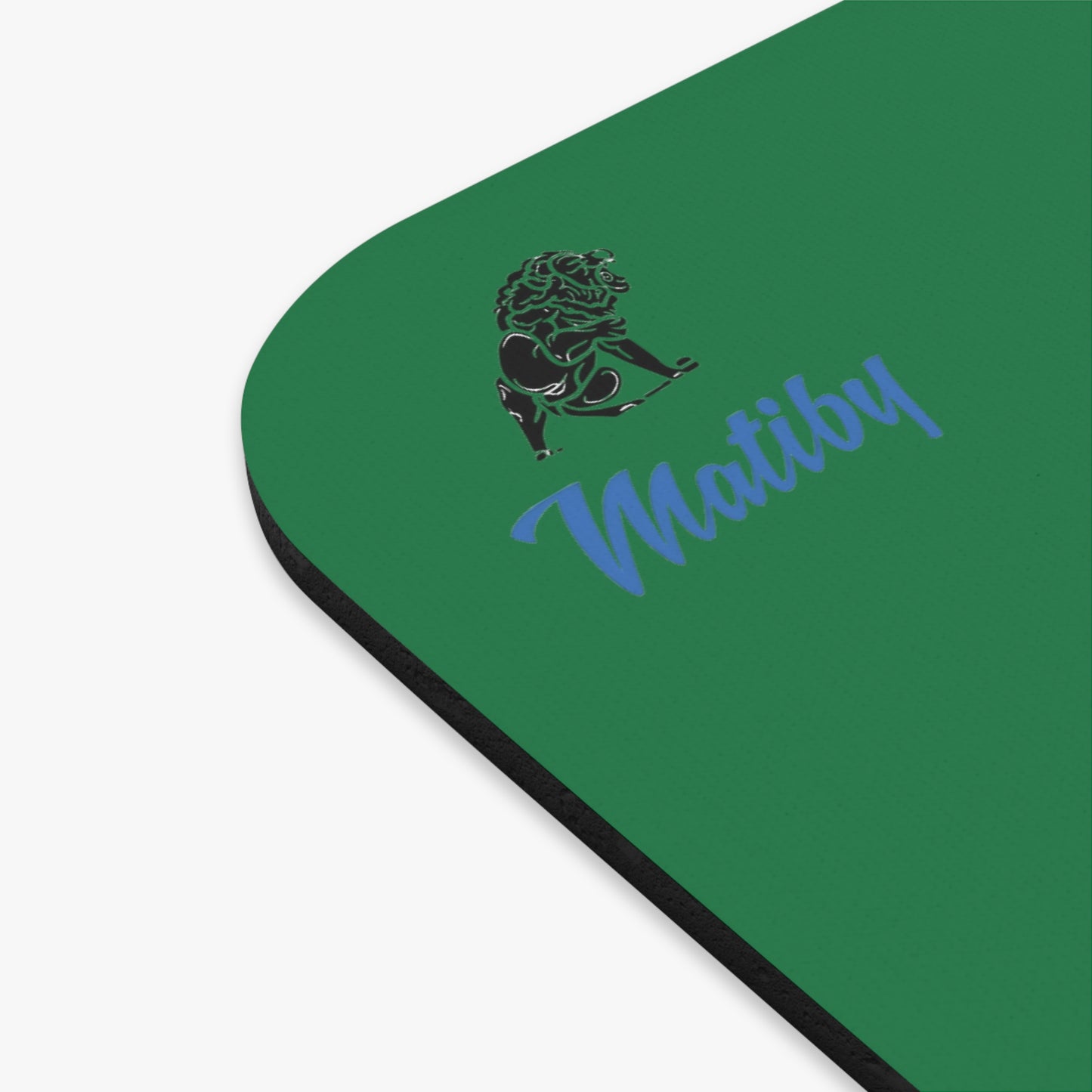 Matiby Dark Green Mouse Pad (Rectangle)