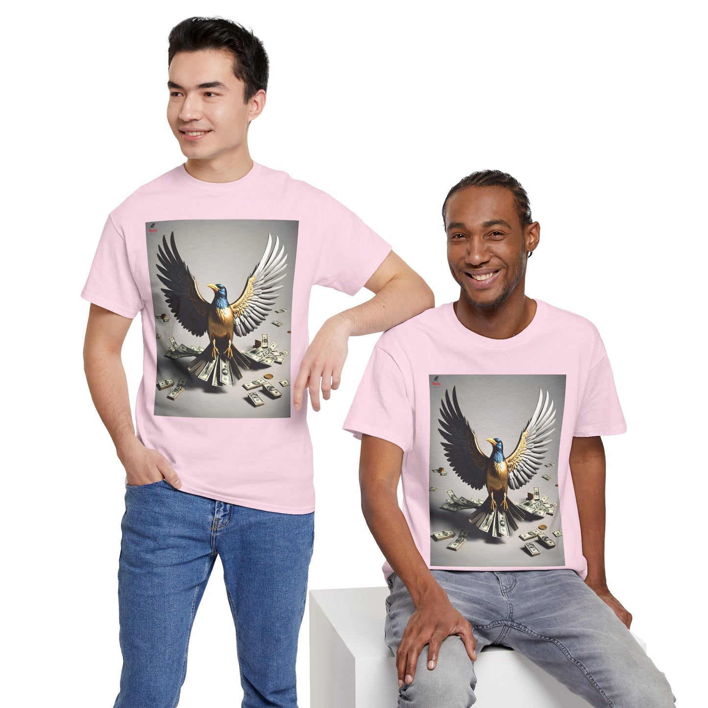 M$ney Bird Heavy Cotton Tee