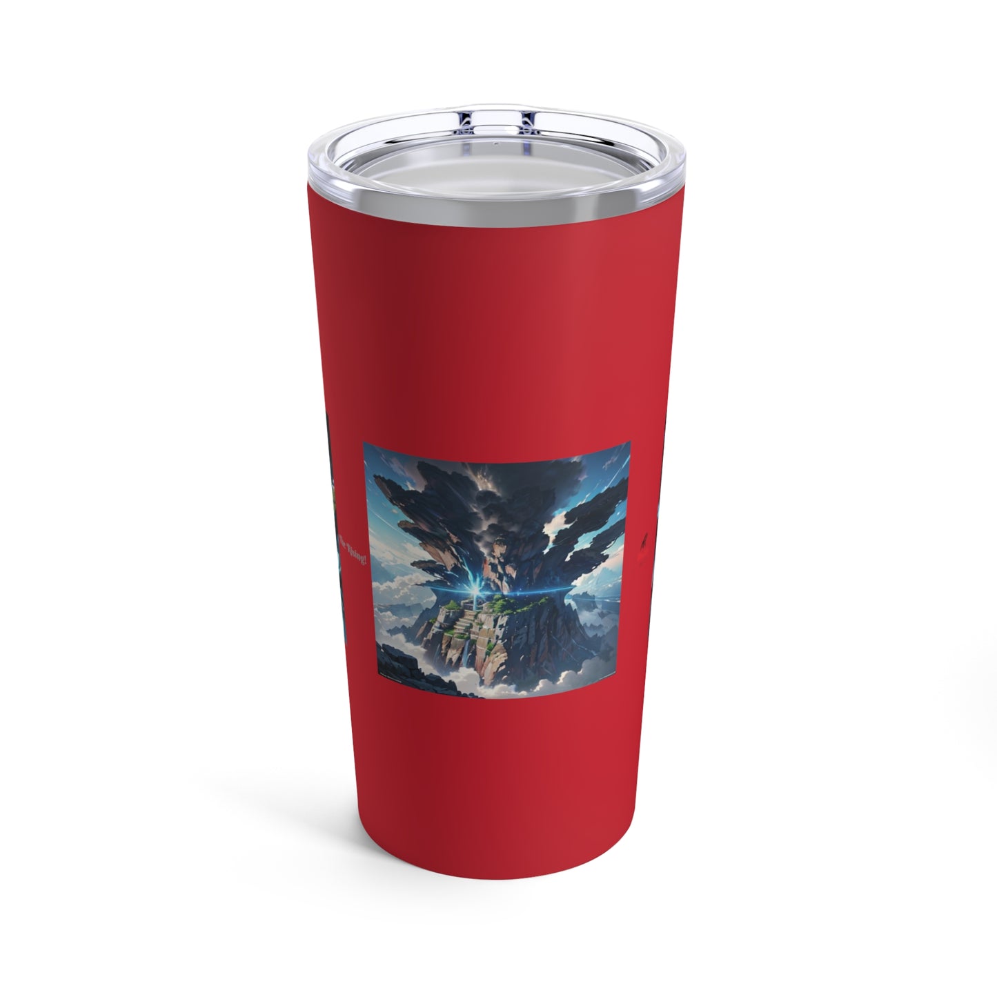 The Rising Tumbler 20oz, Dark Red