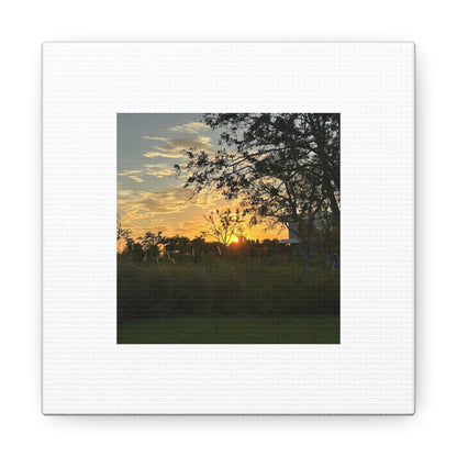 Sunset White Canvas Gallery Wraps