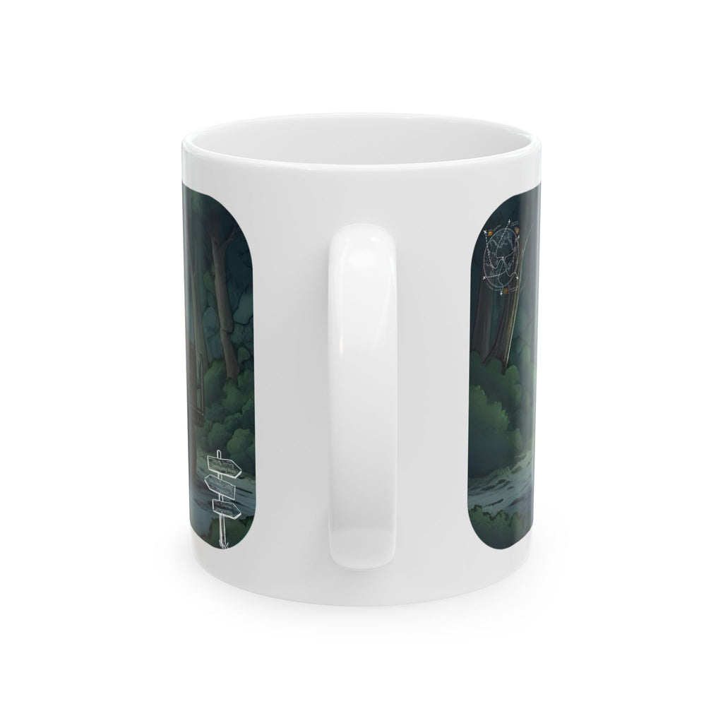 Adventure 4x4 Trucks #31, Young Adults On The Move White Ceramic Mug — Find Your Path To The Essentials Cup (11oz & 15oz)