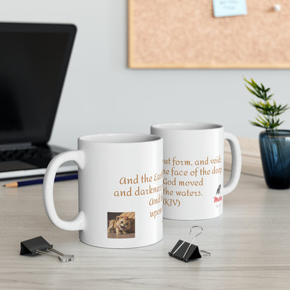 Bible Speaks Gen 1:2 Ceramic Mug, 11oz