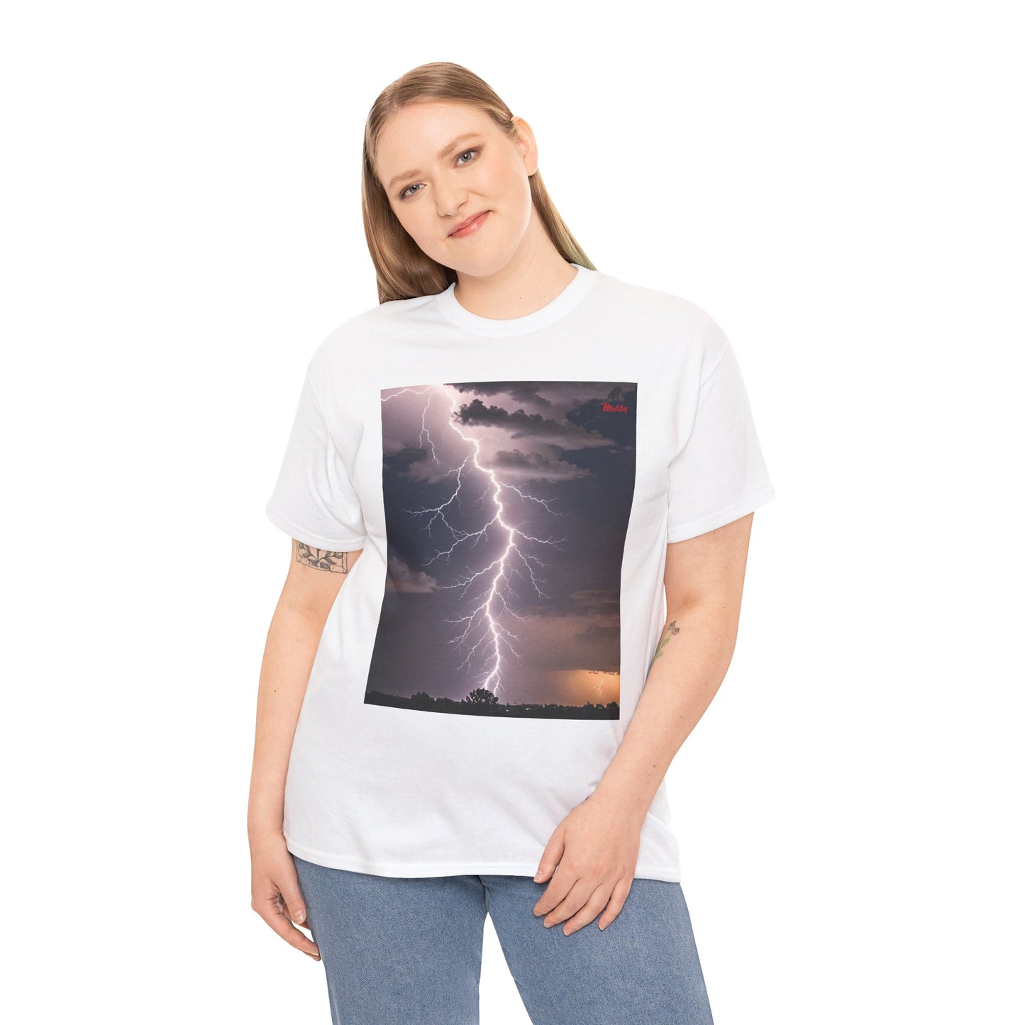 Lightning Style Unisex Heavy Cotton Tee