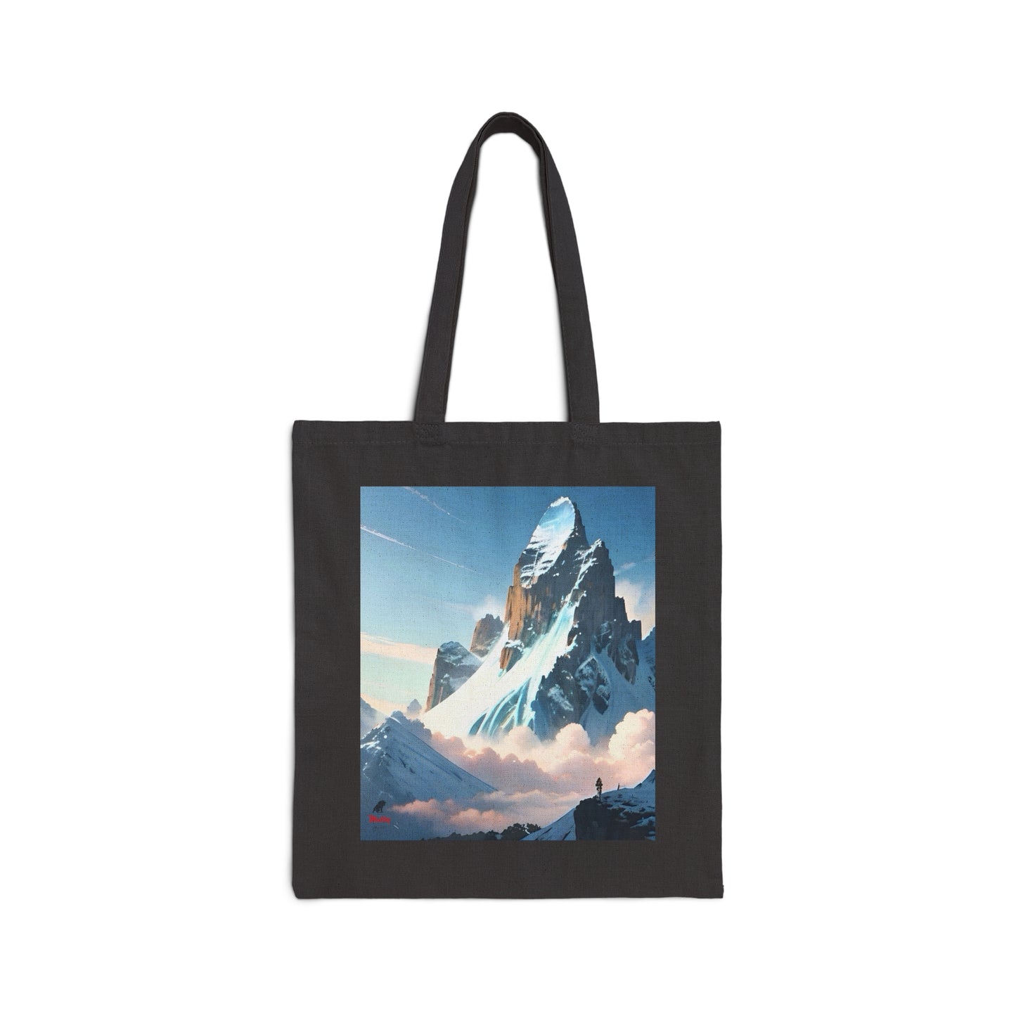 Alps Cotton Canvas Tote Bag