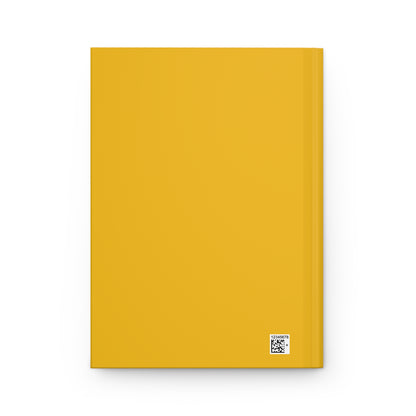 Matiby Hardcover Journal Matte Yellow