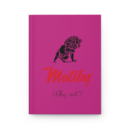 Matiby Hardcover Journal Matte Pink