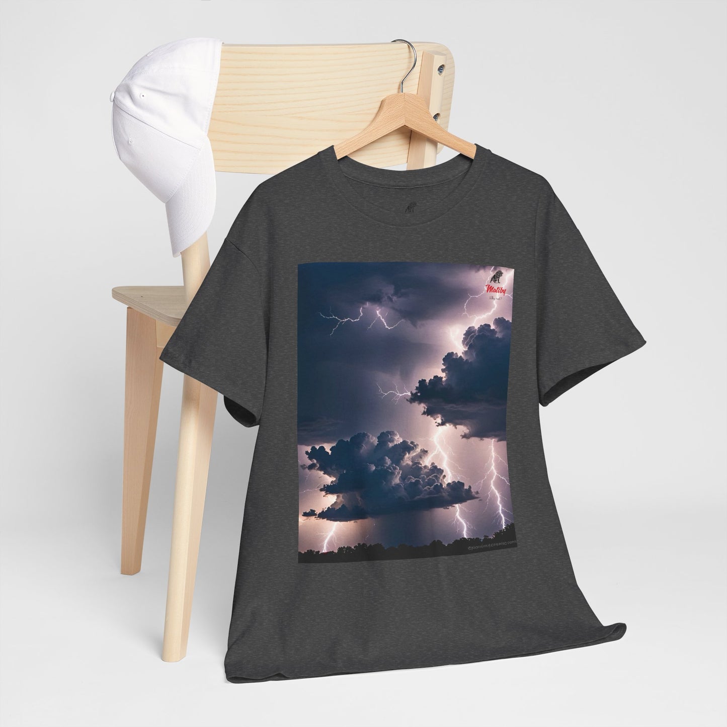 Lightning Style Unisex Heavy Cotton Tee