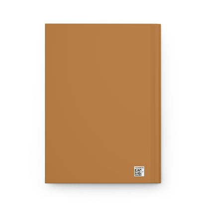 Matiby Hardcover Journal Matte Light Brown