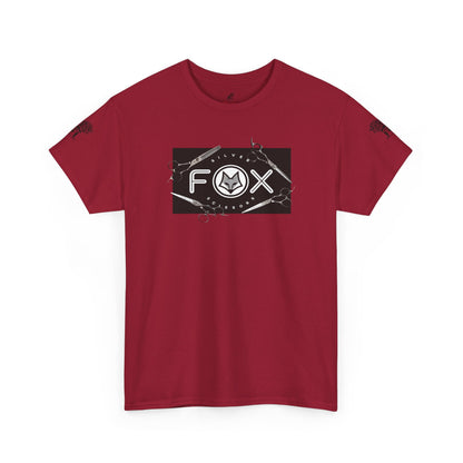 Silver Fox Scissors Unisex Heavy Cotton Tee