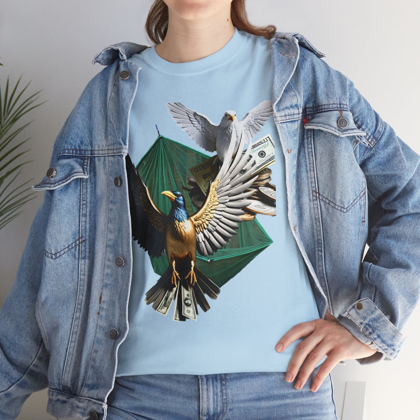 M$ney Bird Heavy Cotton Tee