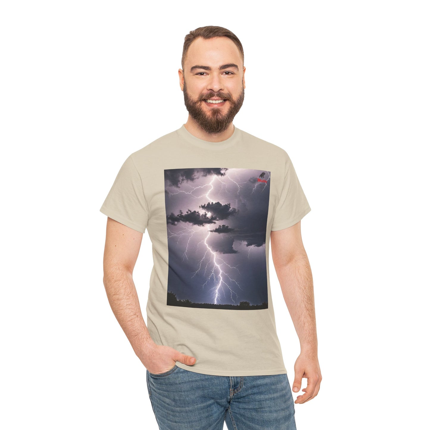 Lightning Style Unisex Heavy Cotton Tee