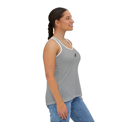 Women's Light Grey Tank Top (AOP)