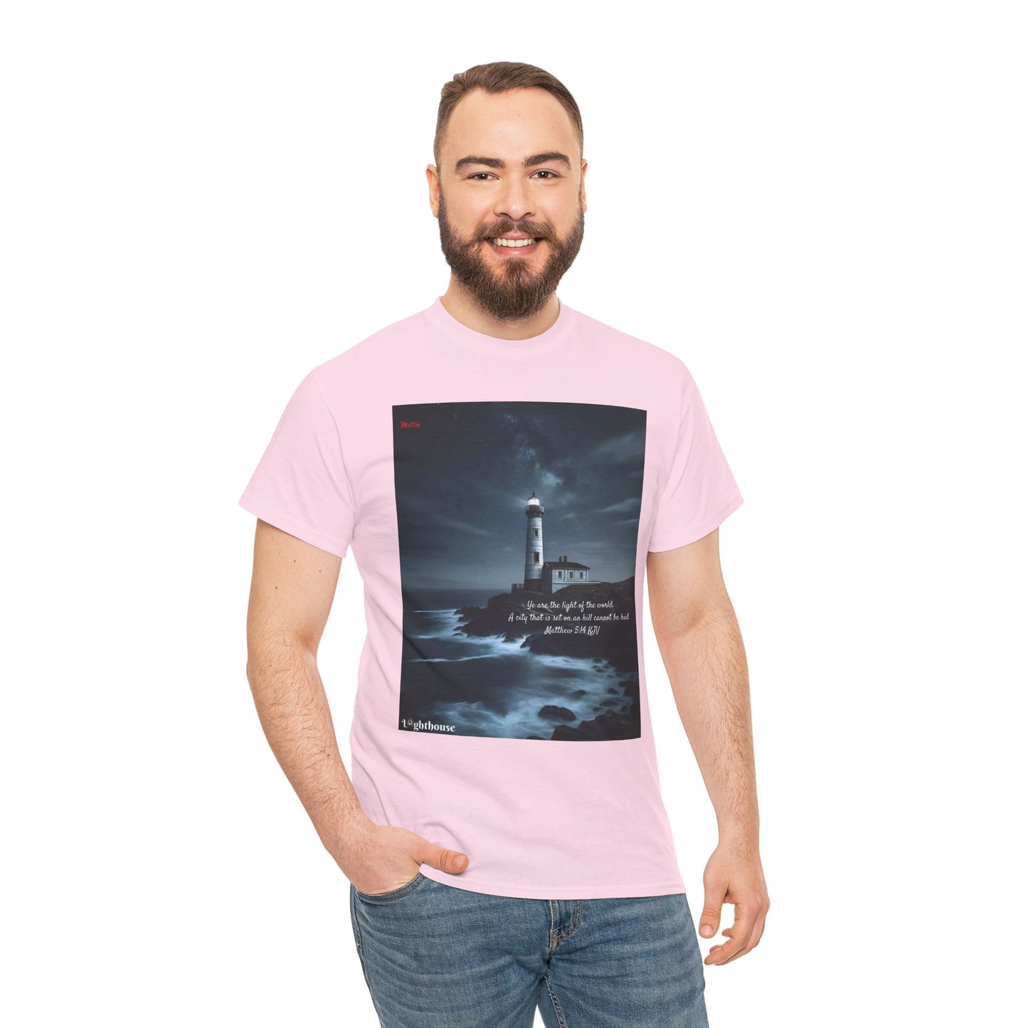 Lighthouse Unisex Heavy Cotton Tee