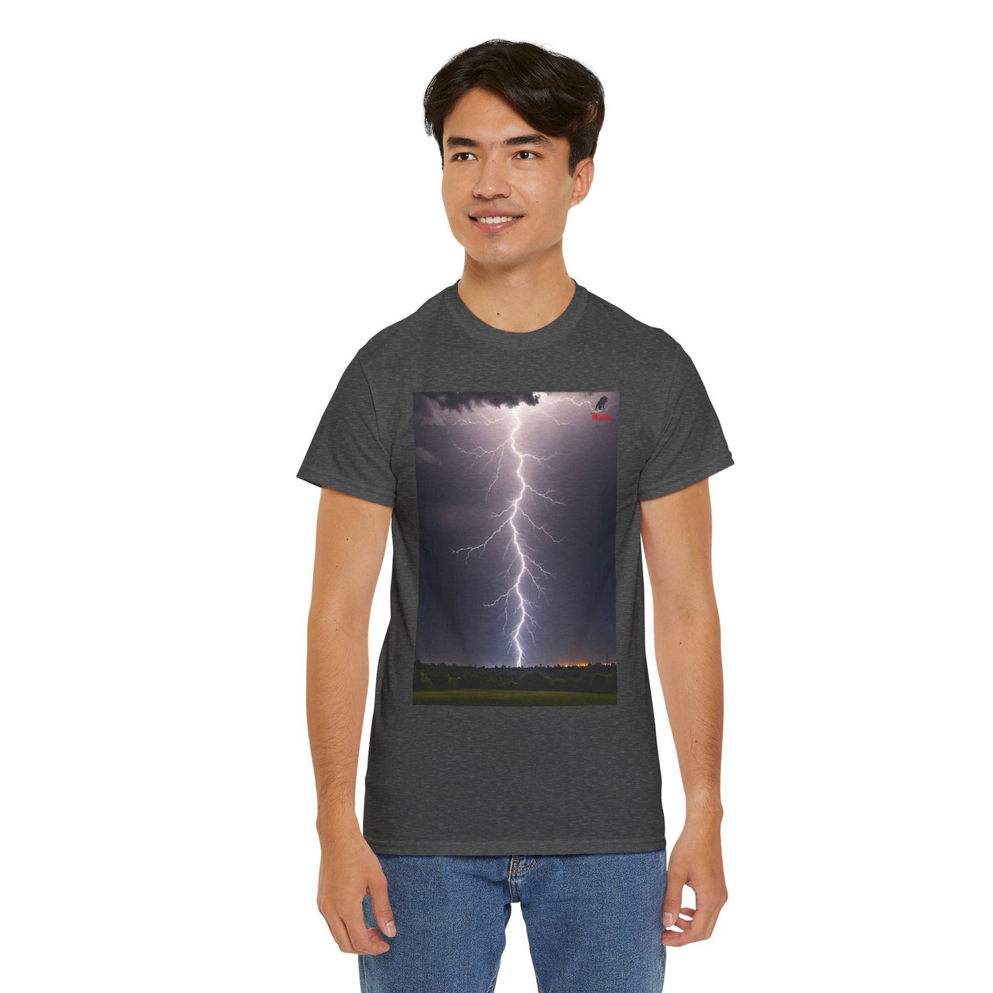 Lightning Style Unisex Heavy Cotton Tee