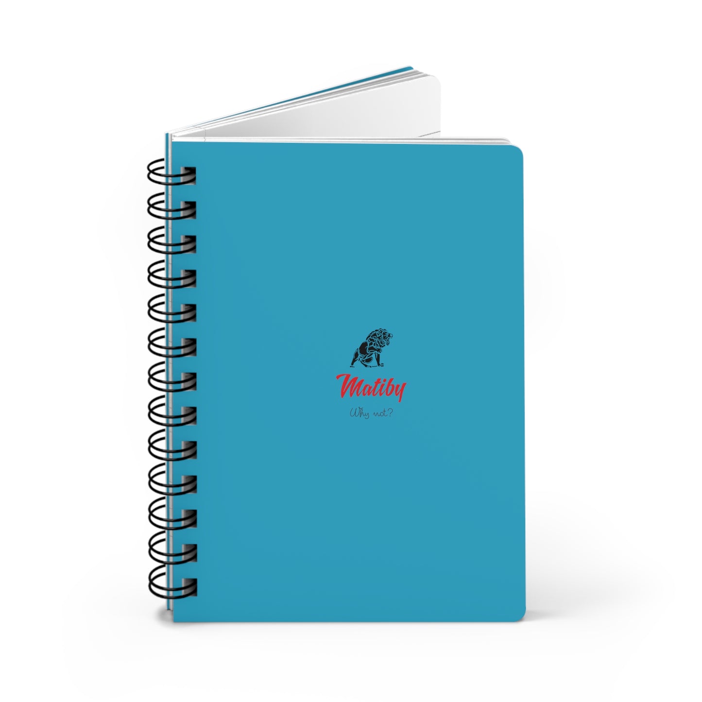 Matiby Spiral Bound Journal Turquoise