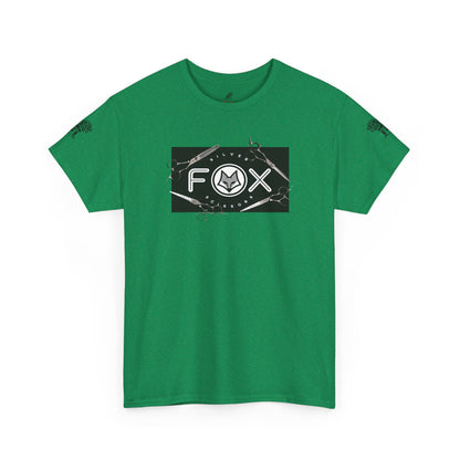 Silver Fox Scissors Unisex Heavy Cotton Tee