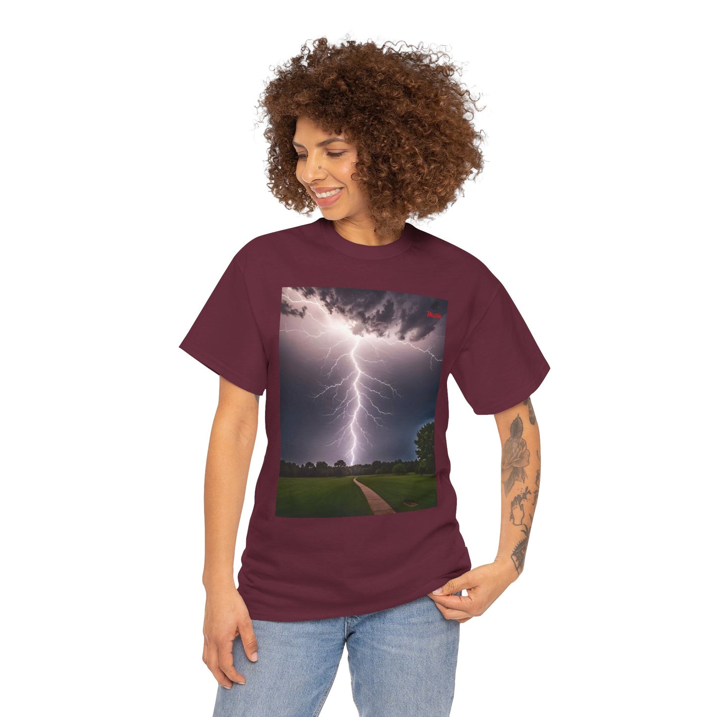 Lightning Style Unisex Heavy Cotton Tee