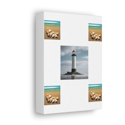 Lighthouse White Canvas Gallery Wraps