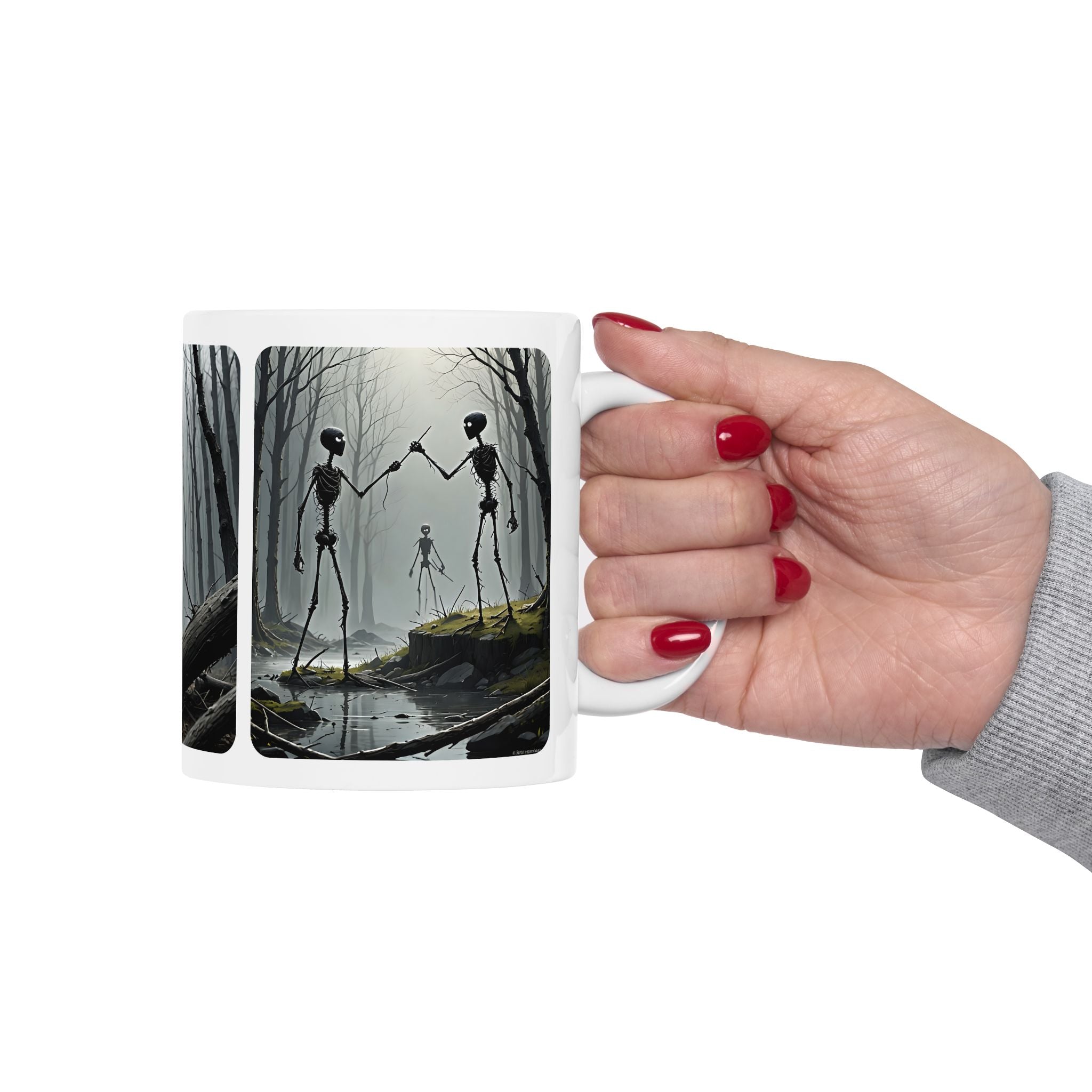 The Stick-To-It Species #7 White Ceramic Mug – Anatomy of Optimism Cup 11oz/15oz