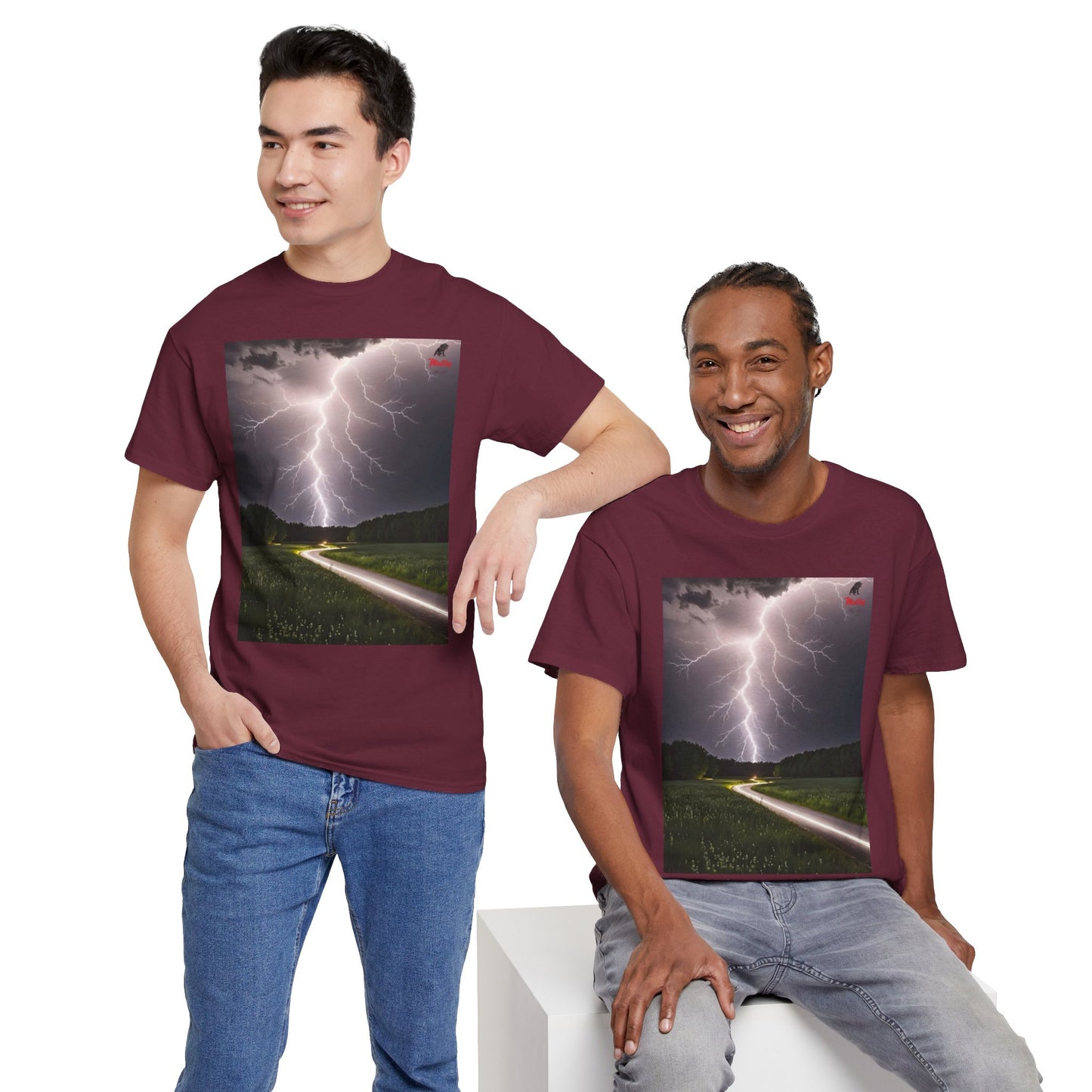 Lightning Style Unisex Heavy Cotton Tee