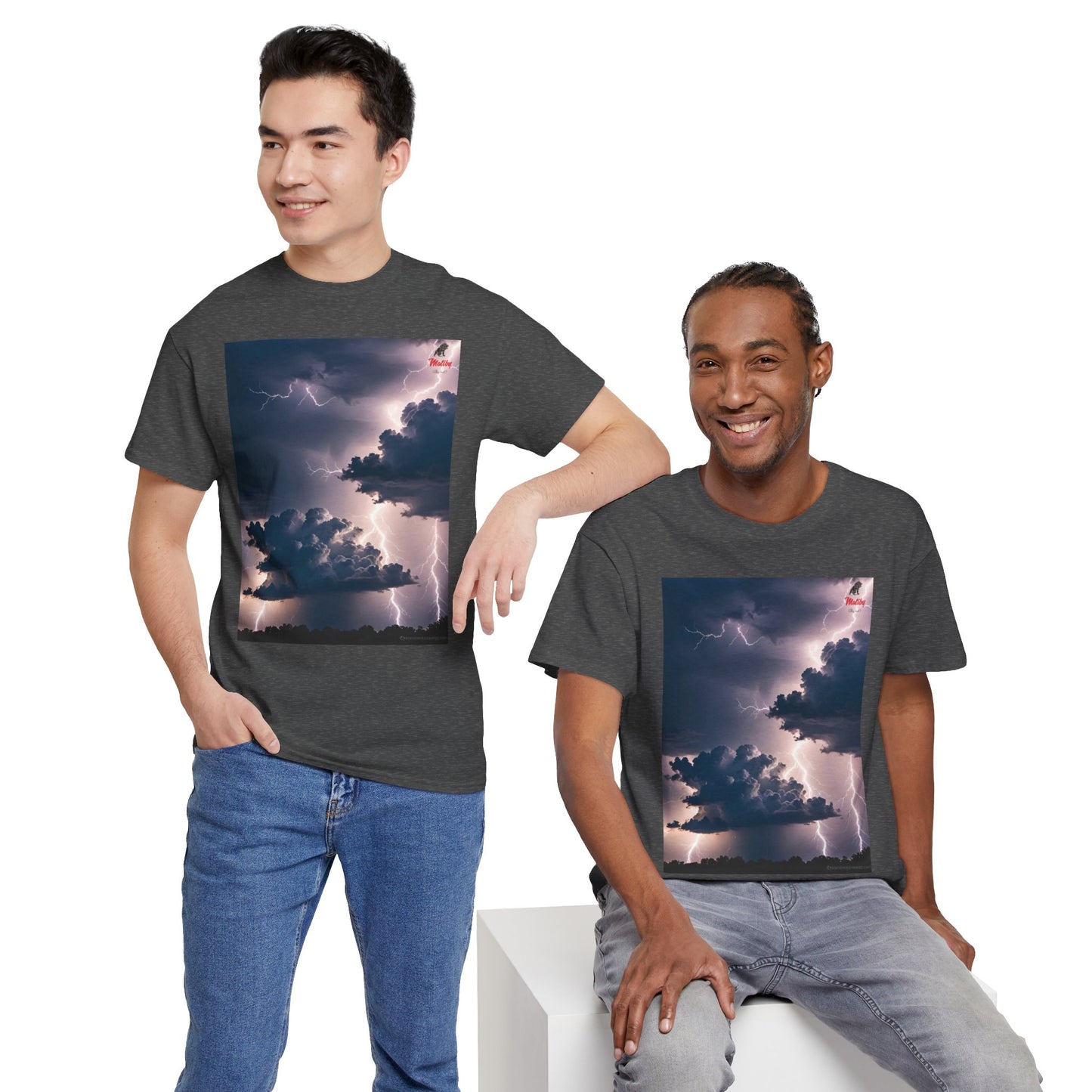 Lightning Style Unisex Heavy Cotton Tee