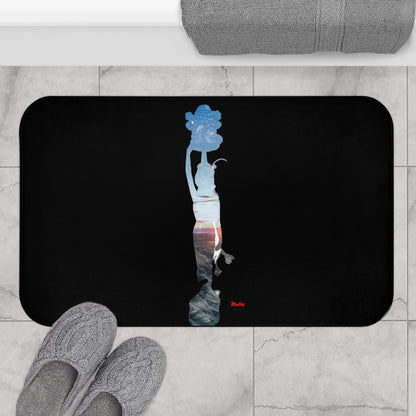 Vol-Subs Black Bath Mat