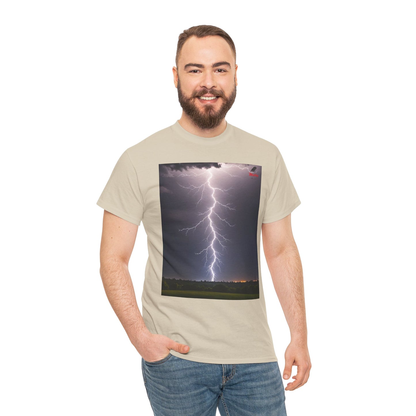 Lightning Style Unisex Heavy Cotton Tee