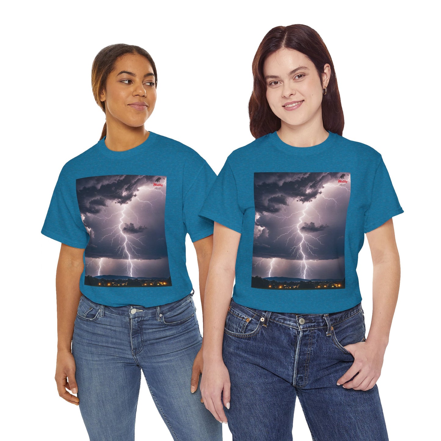 Lightning Style Unisex Heavy Cotton Tee