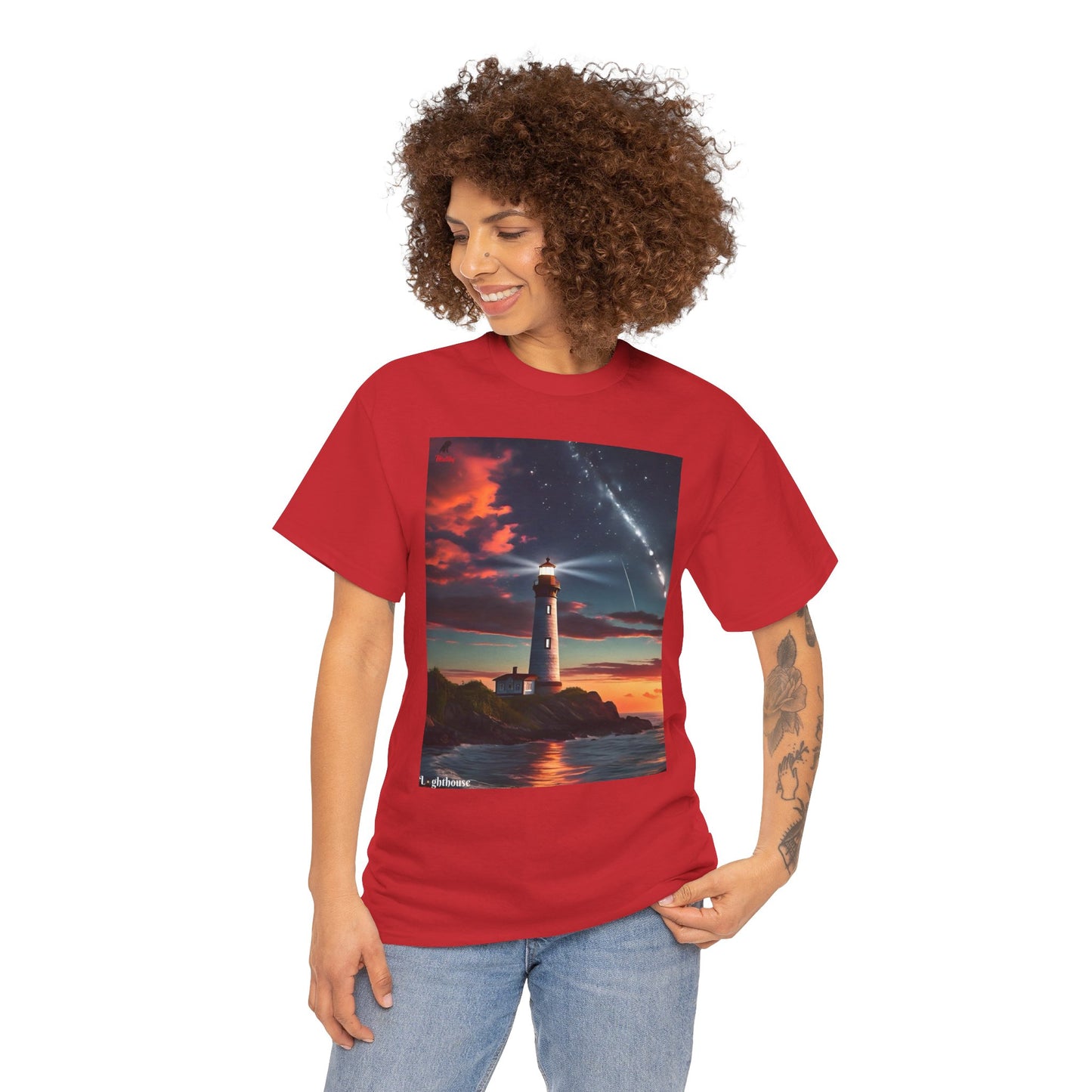 Lighthouse Unisex Heavy Cotton Tee