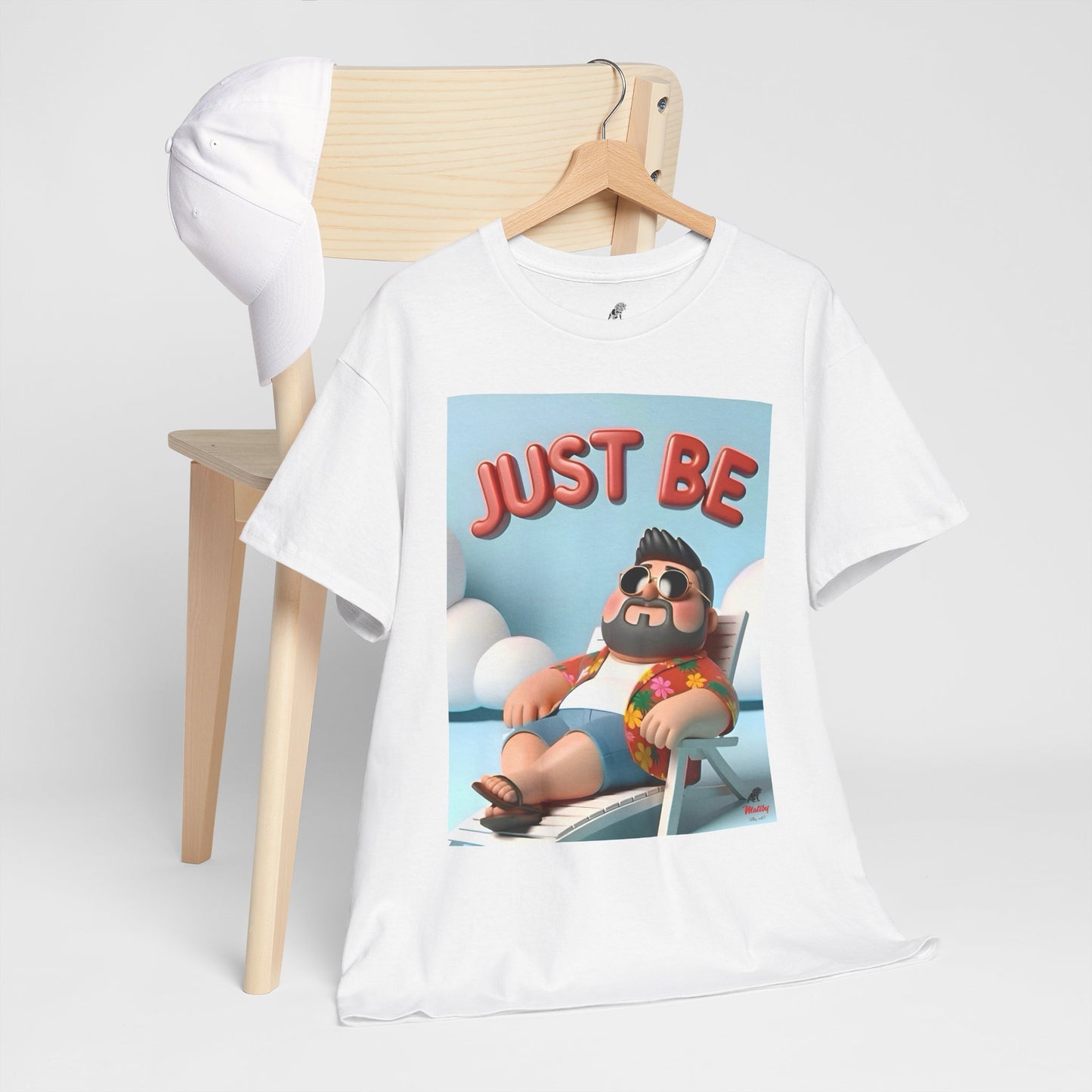 Just Be Unisex Heavy Cotton Tee