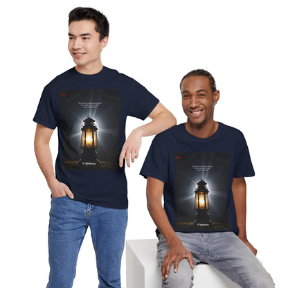 Lighthouse Psalm 119 Unisex Heavy Cotton Tee