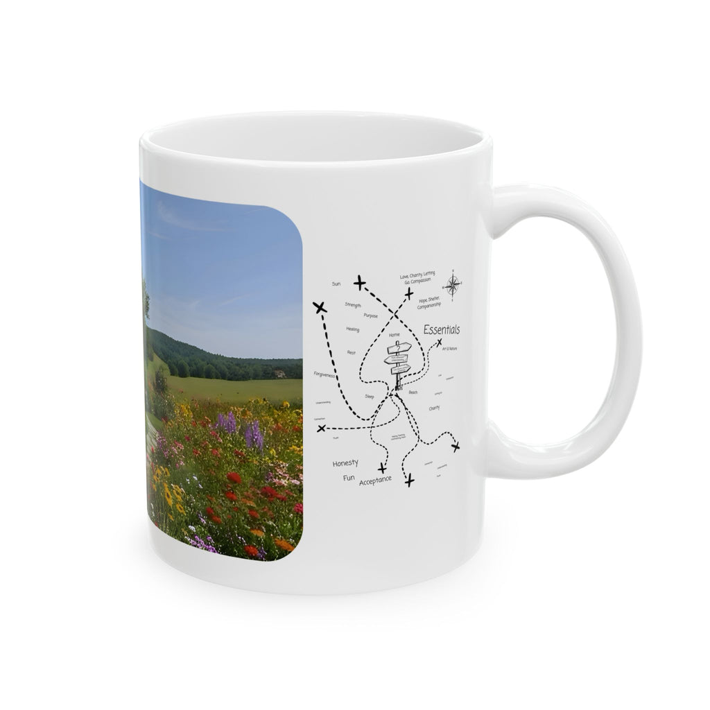 Cozy Architecture & Dreamy Landscapes #9 White Ceramic Mug – Homes Home Sweet Home Cup (11oz/15oz)