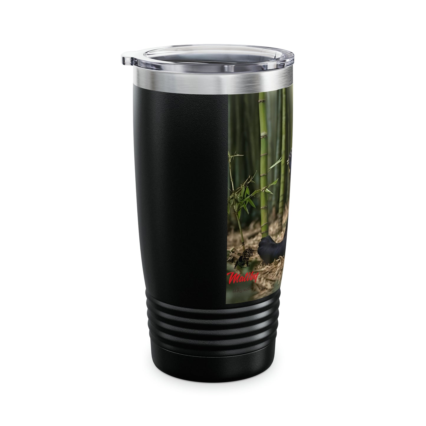 Artzy Panda Ringneck Tumbler, 20oz