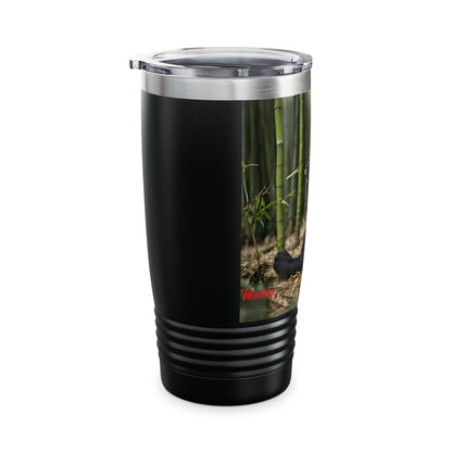 Artzy Panda Ringneck Tumbler, 20oz