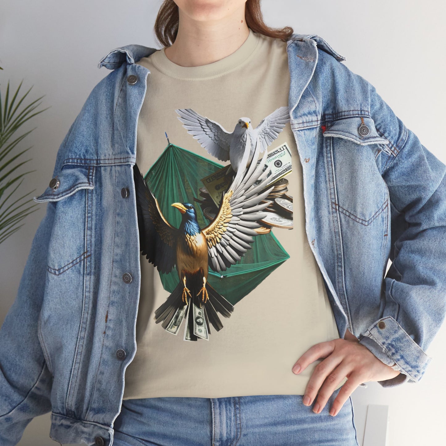 M$ney Bird Heavy Cotton Tee