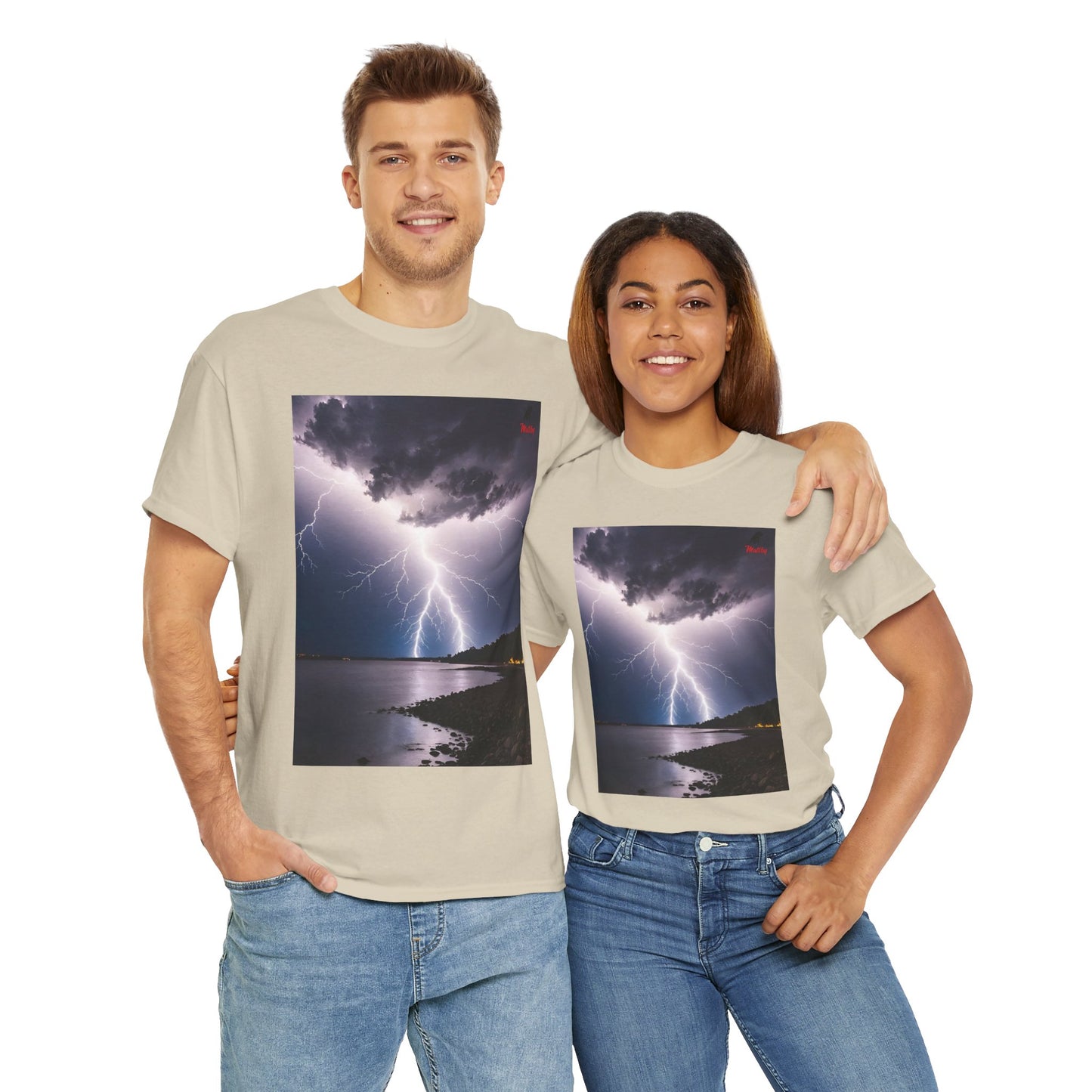 Lightning Style Unisex Heavy Cotton Tee