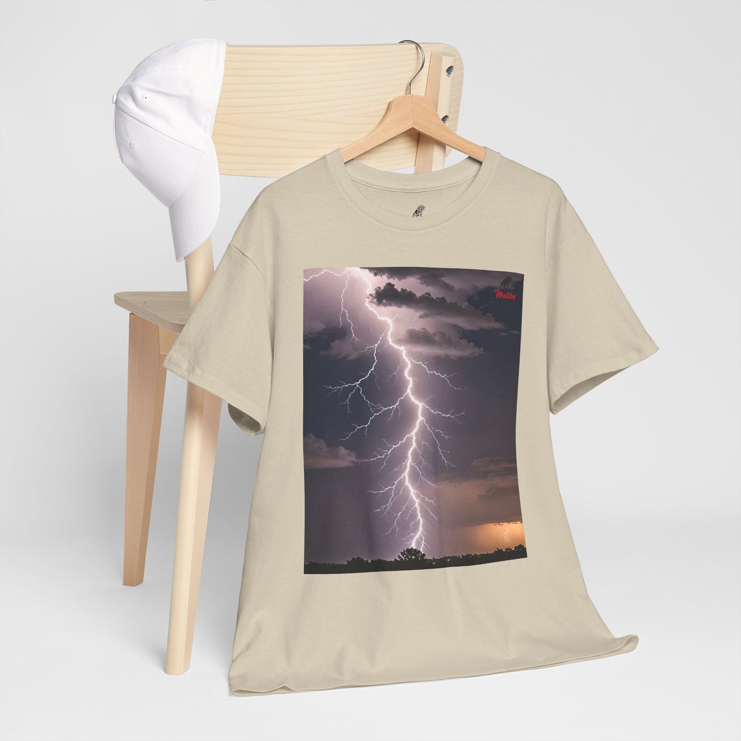 Lightning Style Unisex Heavy Cotton Tee