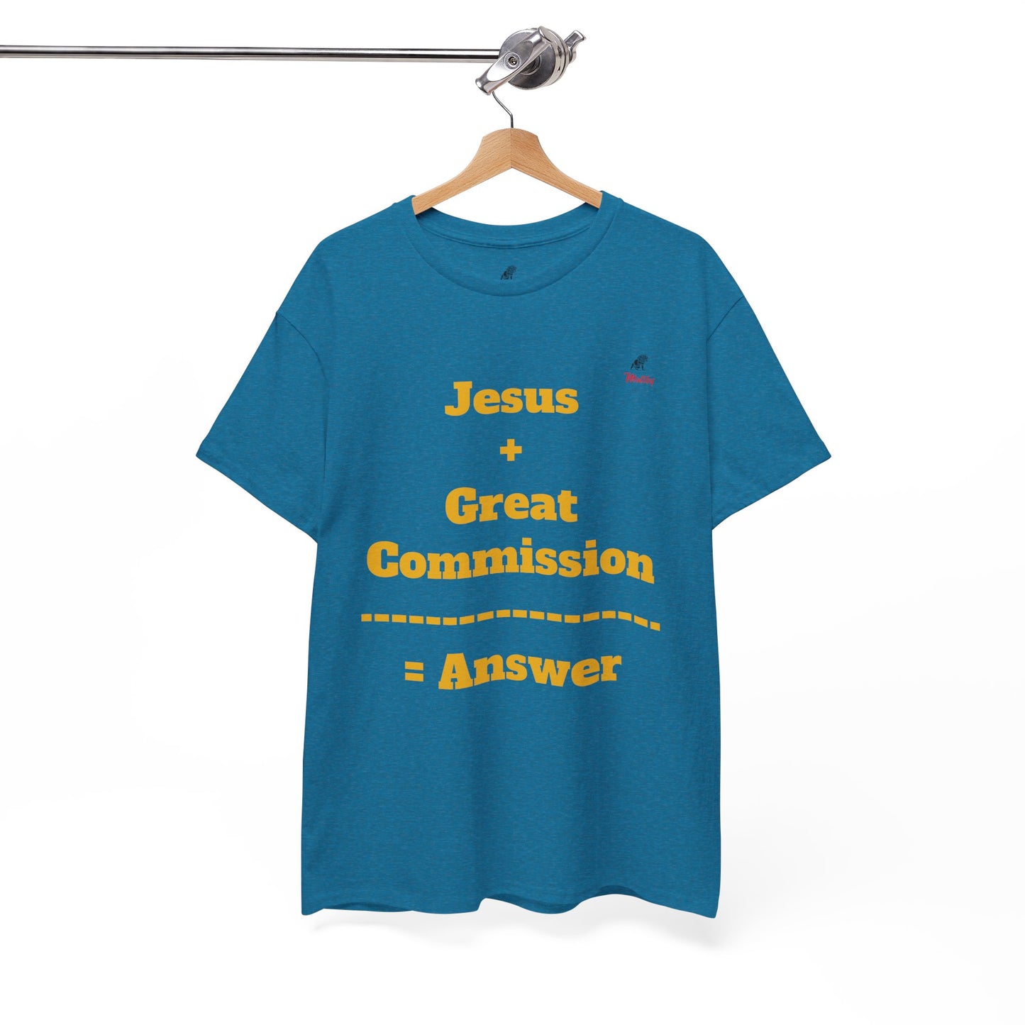 Jesus+Great Commission Unisex Heavy Cotton Tee